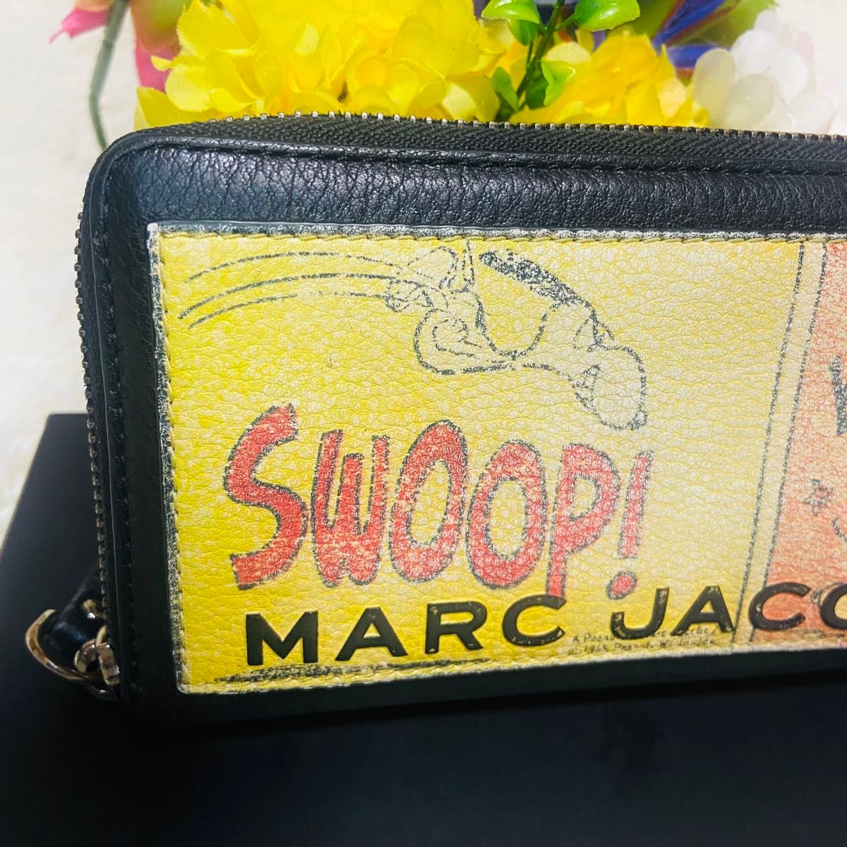 本革 MARCJACOBS マークジェイコブス スヌーピー 財布 レザー 本革 MARCJACOBS マークジェイコブス スヌーピー 財布 レザー