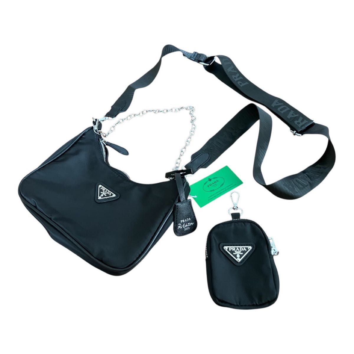 PRADA ノベルティ ショルダーバッグ ナイロン 斜め掛け PRADA ノベルティ ショルダーバッグ ナイロン 斜め掛け