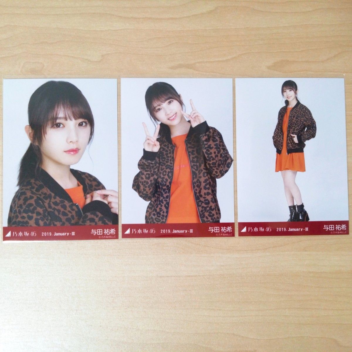 乃木坂46 与田祐希 生写真 コンプ 2019 January-Ⅲ アニマル 乃木坂46 与田祐希 生写真 コンプ 2019 January-Ⅲ アニマル