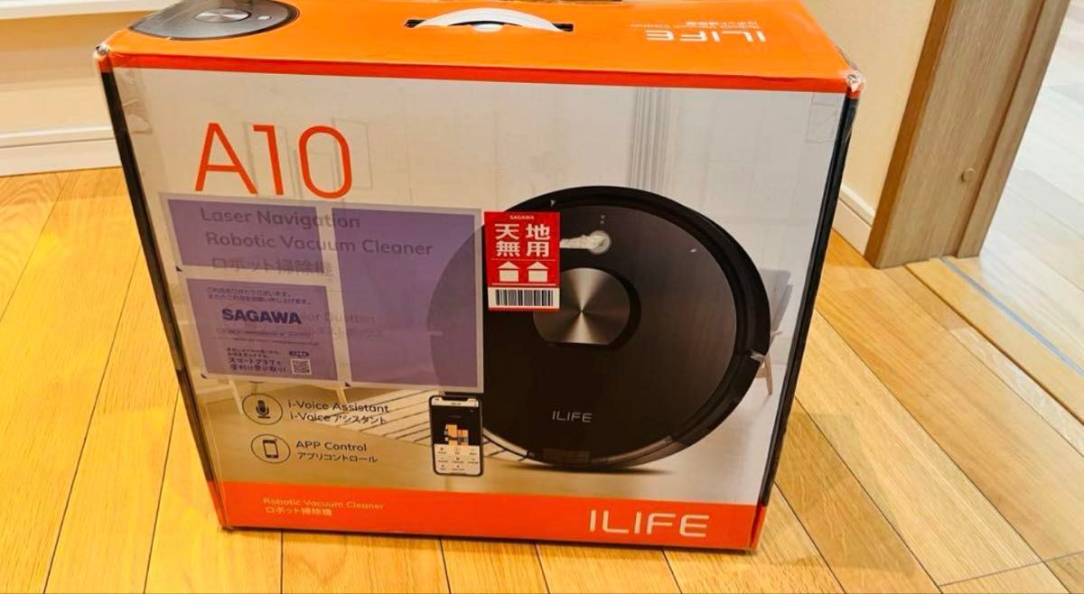 ILIFE ロボット掃除機 本体 付属リモコン・充電ドック 箱付き ILIFE ロボット掃除機 本体 付属リモコン・充電ドック 箱付き