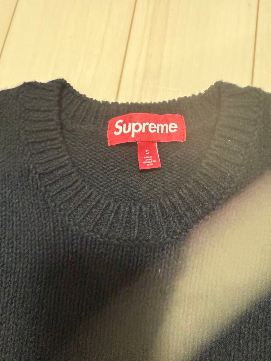 Supreme Contrast Logo Sweater Supreme Contrast Logo Sweater