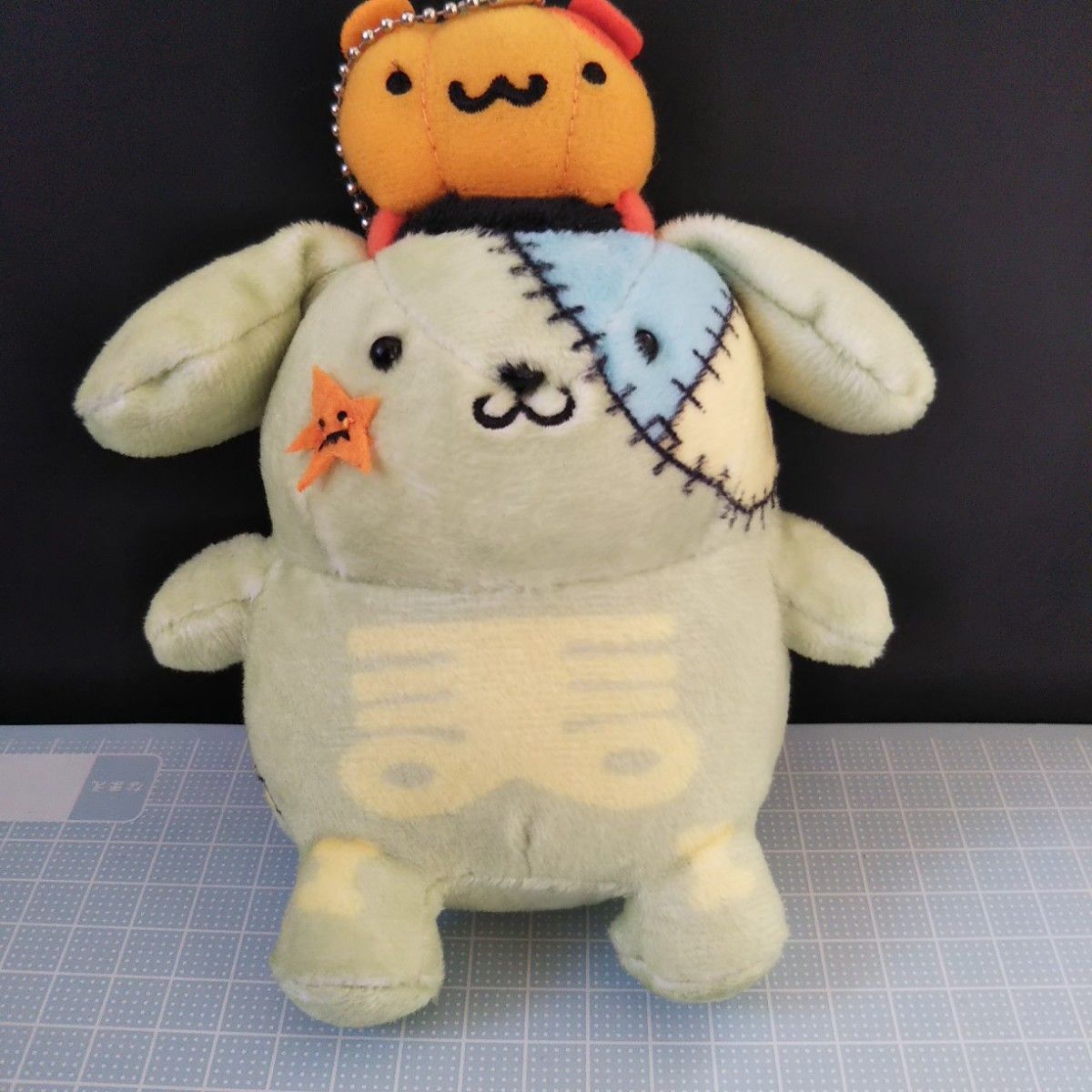 ポムポムプリン ぬいぐるみ ハロウィン フランケンシュタイン ポムポムプリン ぬいぐるみ ハロウィン フランケンシュタイン