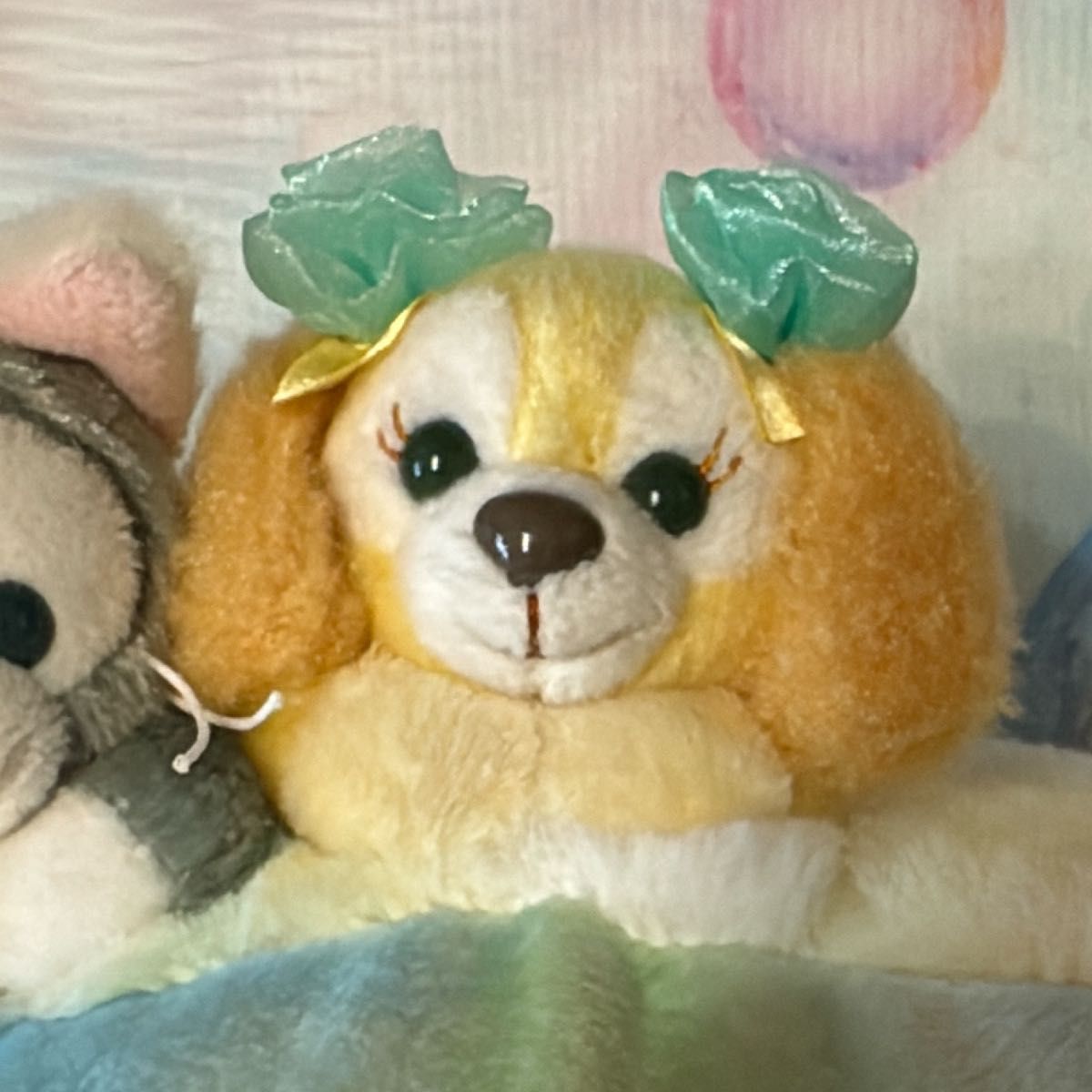ダッフィー&フレンズ 20周年 カラフルハピネス クッション ダッフィー&フレンズ 20周年 カラフルハピネス クッション