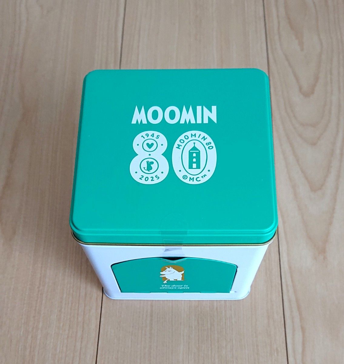 MOOMIN ムーミン 80周年記念 とびら缶&ショッパー メリー MOOMIN ムーミン 80周年記念 とびら缶&ショッパー メリー