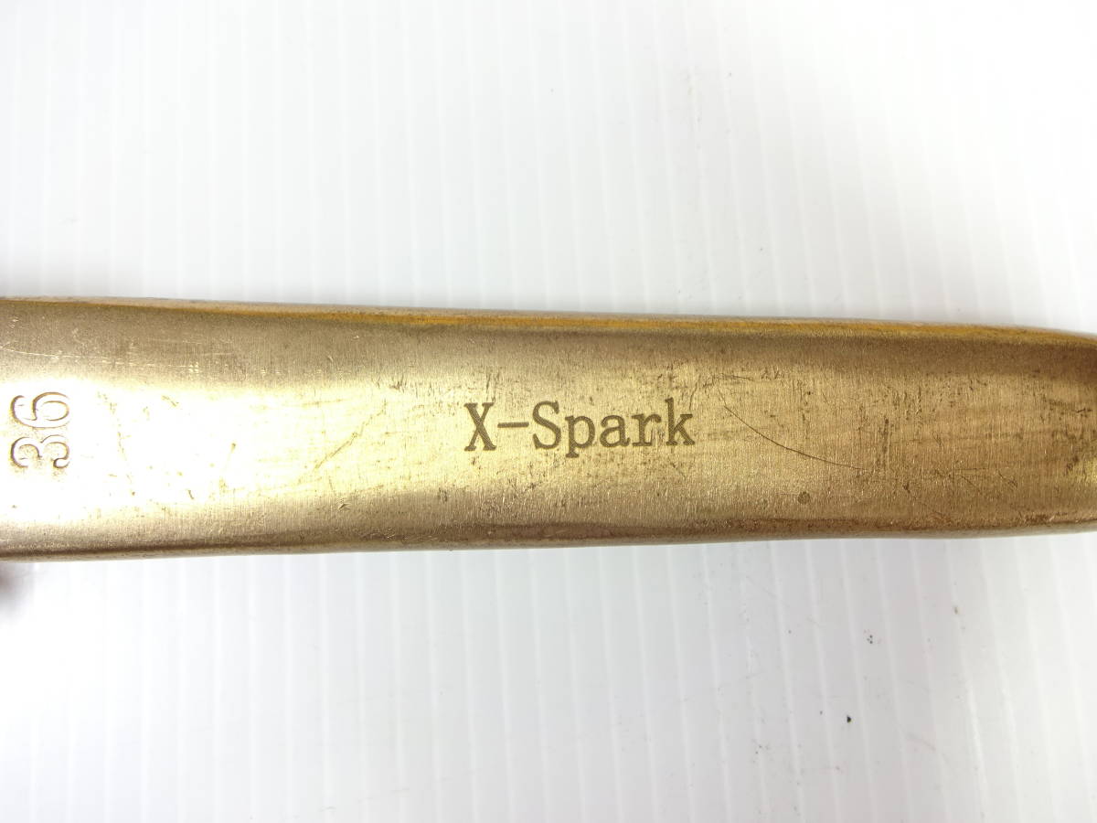 送料無料　X-Spark　防爆ラチェットレンチ　無発火性　火花が出ない工具_画像7