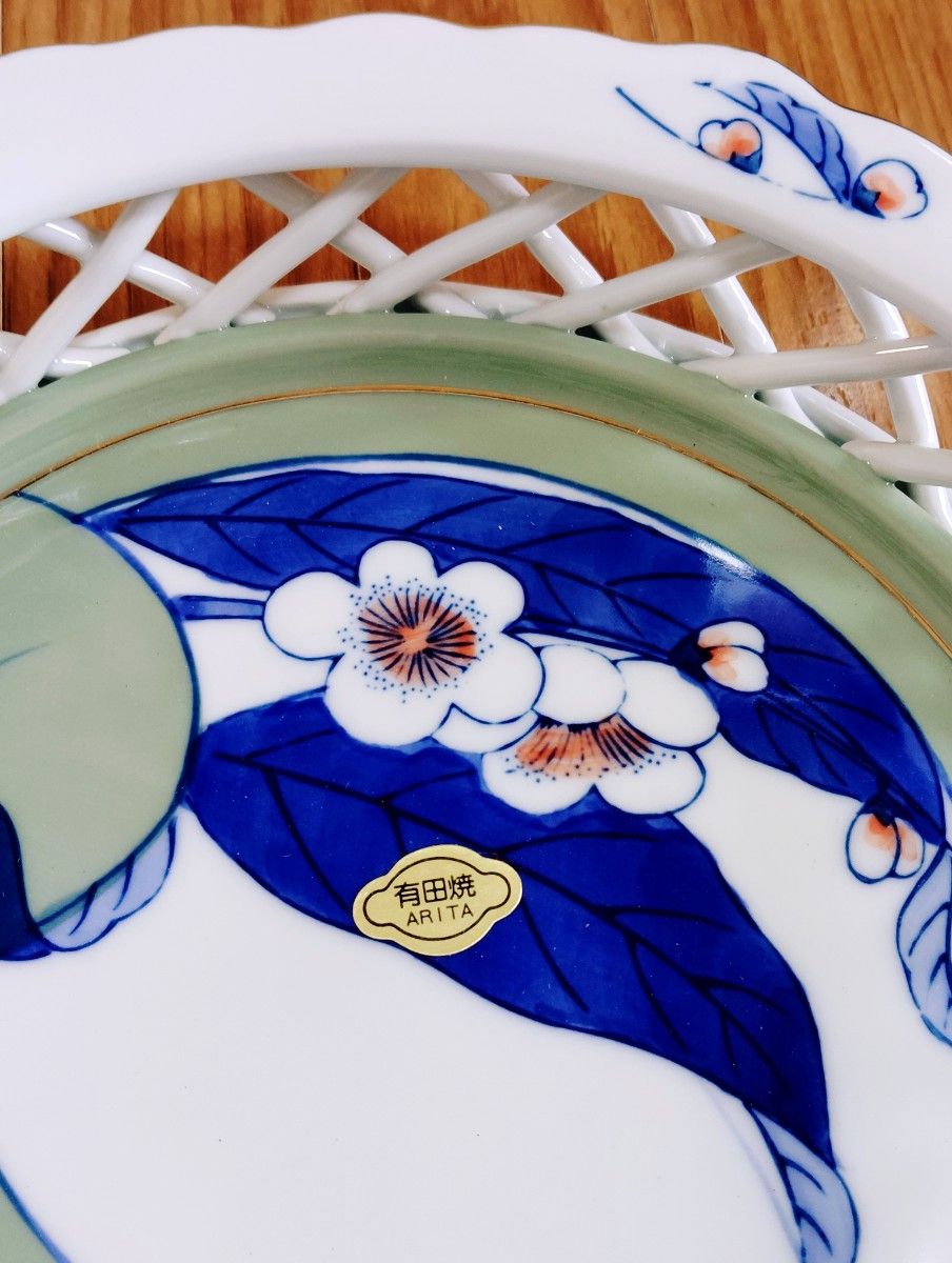 新品未使用 有田焼 暢山のお菓子用の陶器の皿 木箱付き|Yahoo 新品未使用 有田焼 暢山のお菓子用の陶器の皿 木箱付き|Yahoo