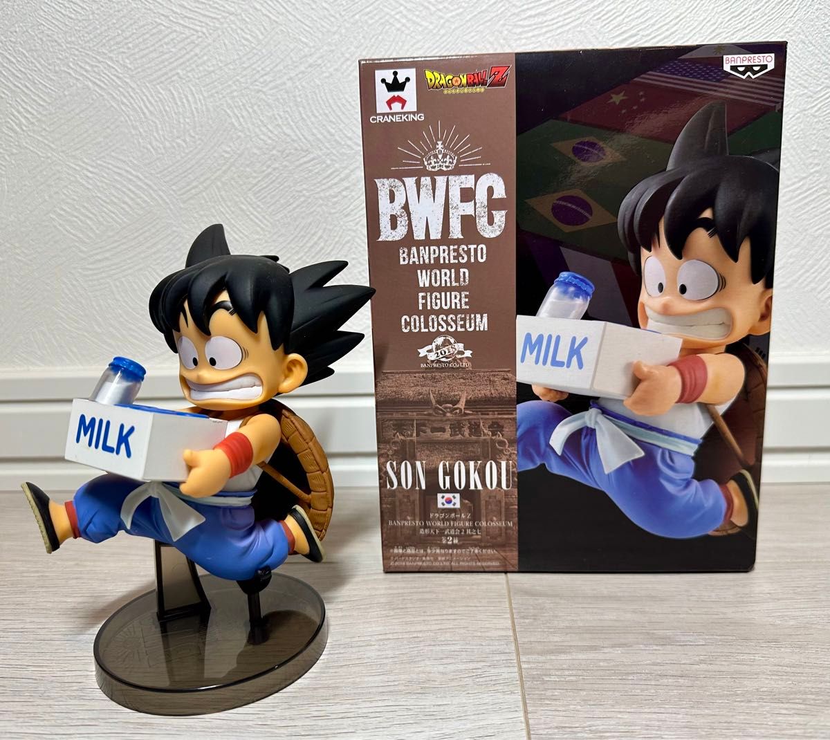 ドラゴンボールZ BWFC 孫悟空 フィギュア 其之七 牛乳配達 ドラゴンボールZ BWFC 孫悟空 フィギュア 其之七 牛乳配達
