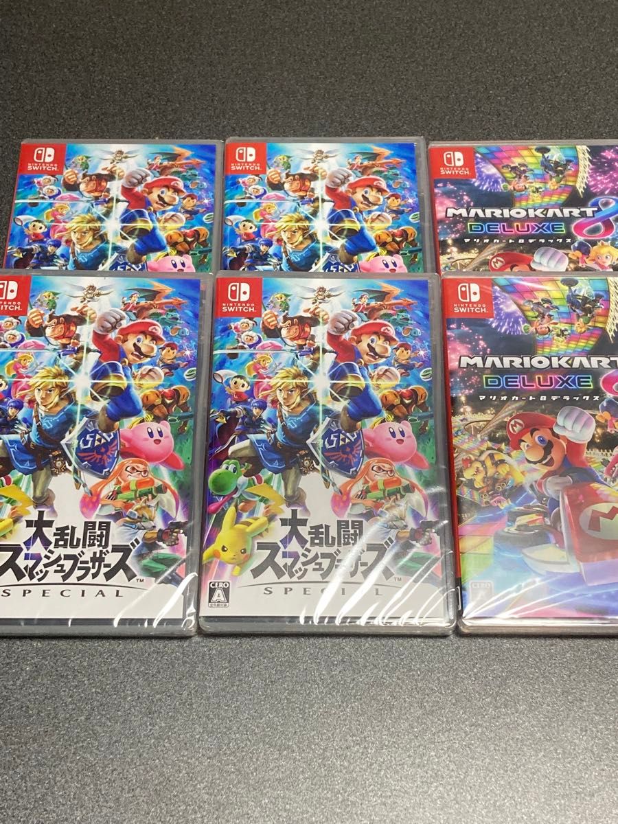 新品 Switch 大乱闘スマッシュブラザーズSPECIAL マリオカート8 新品 Switch 大乱闘スマッシュブラザーズSPECIAL マリオカート8
