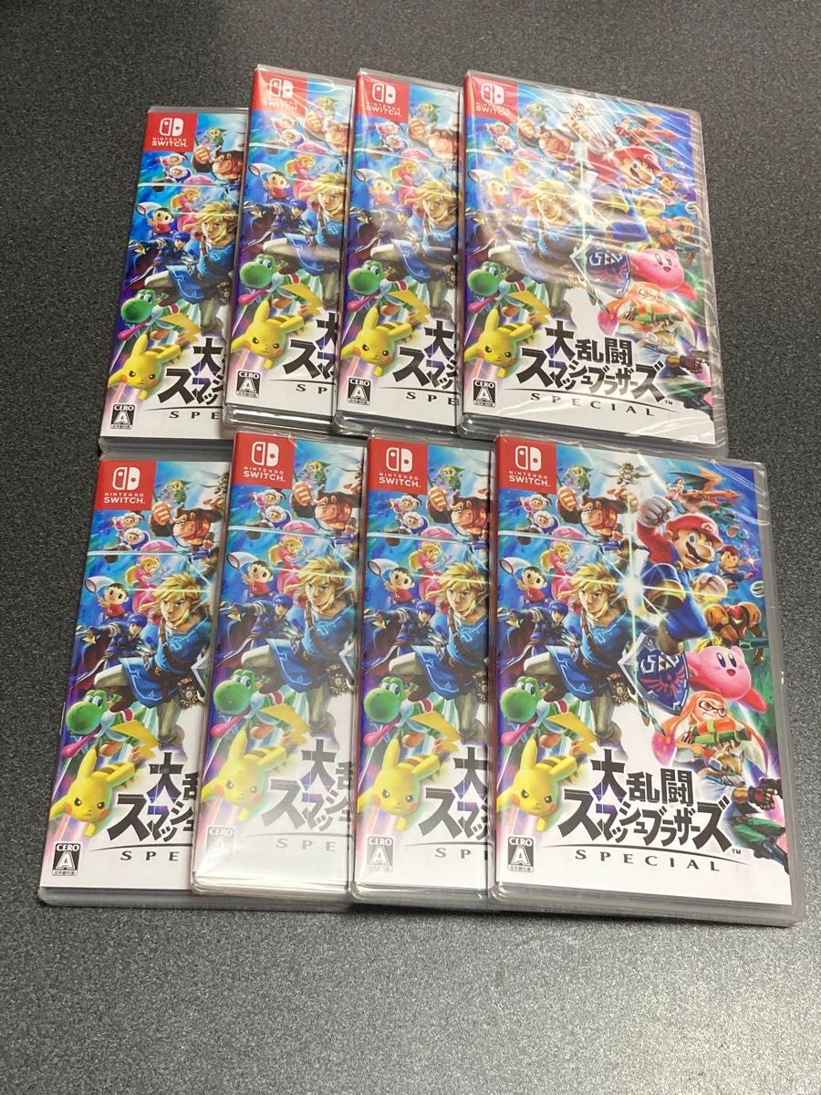 新品 Switch 大乱闘スマッシュブラザーズSPECIAL 8本セット 新品 Switch 大乱闘スマッシュブラザーズSPECIAL 8本セット