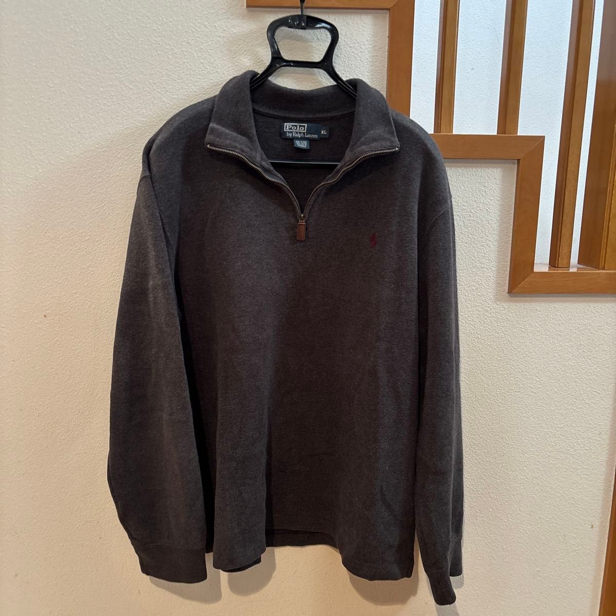 polo ラルフローレン ハーフジップ グレー 春 XL LL RALPH polo ラルフローレン ハーフジップ グレー 春 XL LL RALPH
