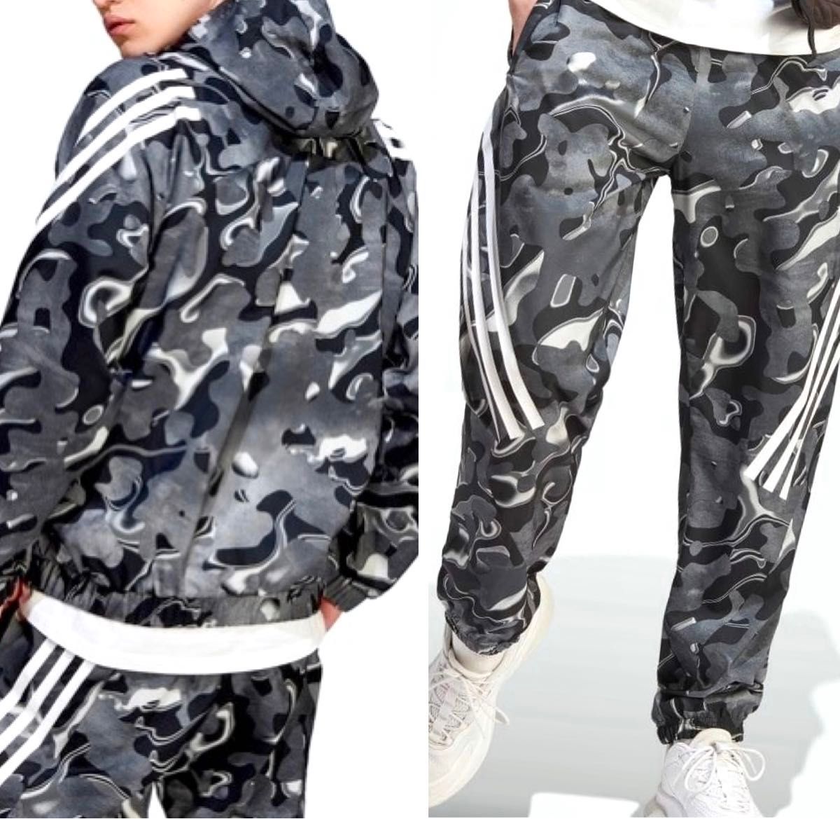 M 新品 adidas アディダス ウーブン 上下セット ナイロン M 新品 adidas アディダス ウーブン 上下セット ナイロン
