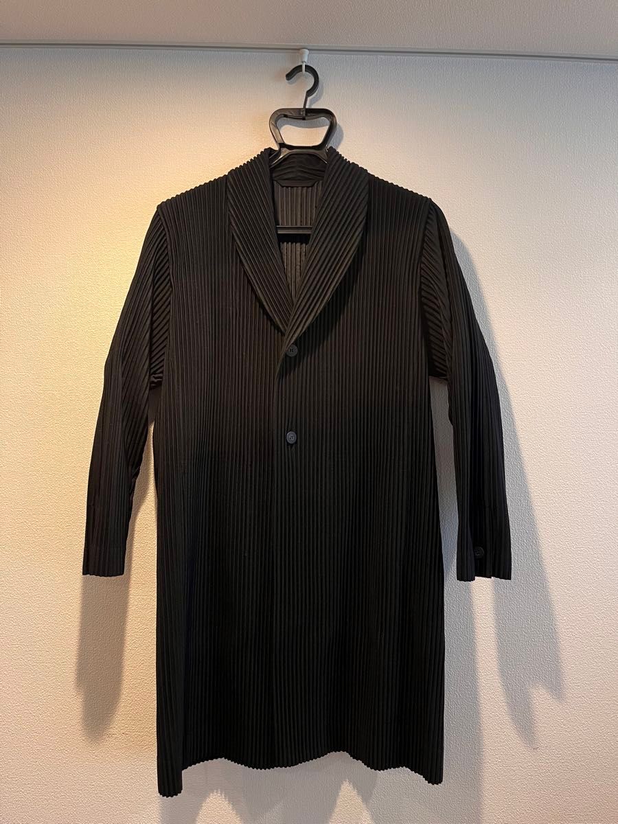 1 ISSEY MIYAKE HOMME PLISSE イッセイミヤケ チェスターコート 1 ISSEY MIYAKE HOMME PLISSE イッセイミヤケ チェスターコート