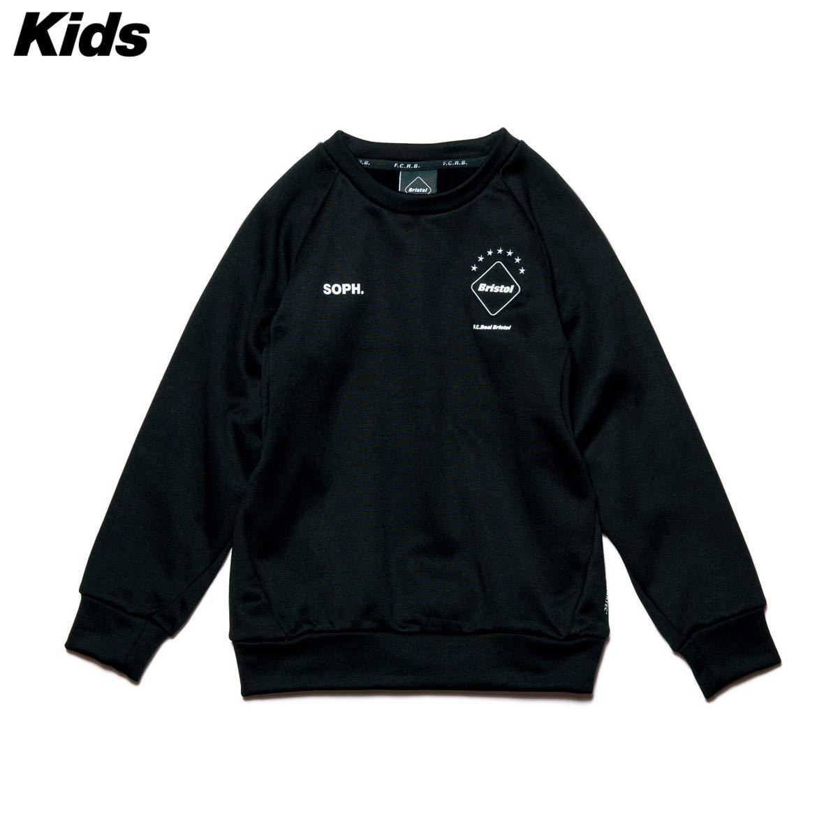 【新品タグ付き】 19AW 20 FCRB KIDS f.c real bristol エフシーレアルブリストル SOPH ソフ POLARTEC FLEECE CREW NECK TOP スウェット_画像1