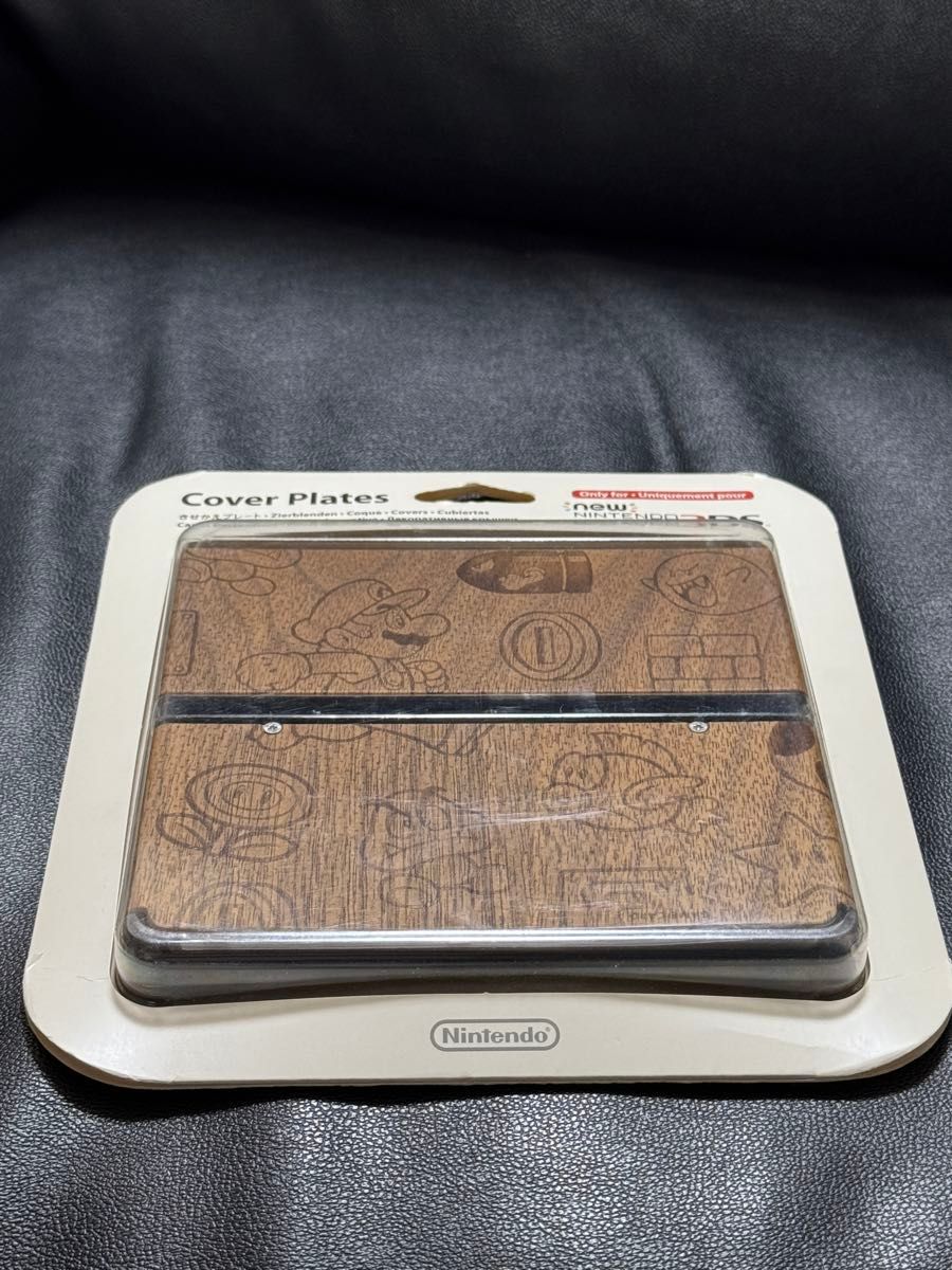 新品未開封品 きせかえプレート No 024 木目・マリオモノグラム 新品未開封品 きせかえプレート No 024 木目・マリオモノグラム