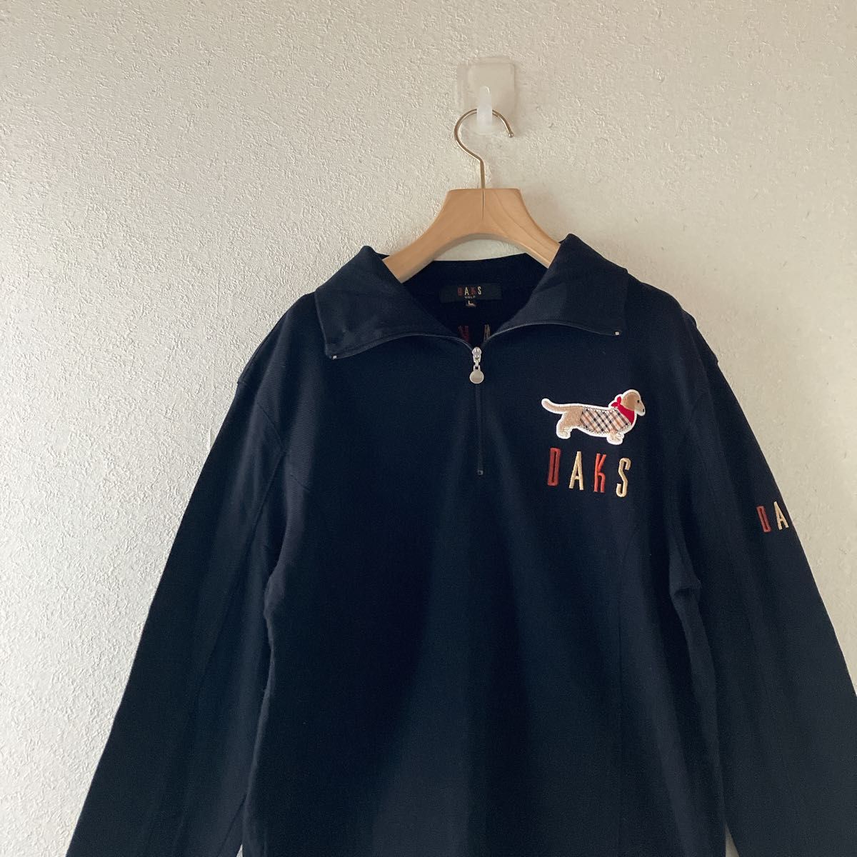 未使用品 DAKS GOLF ダックス ゴルフ ハーフジップ 長袖 未使用品 DAKS GOLF ダックス ゴルフ ハーフジップ 長袖