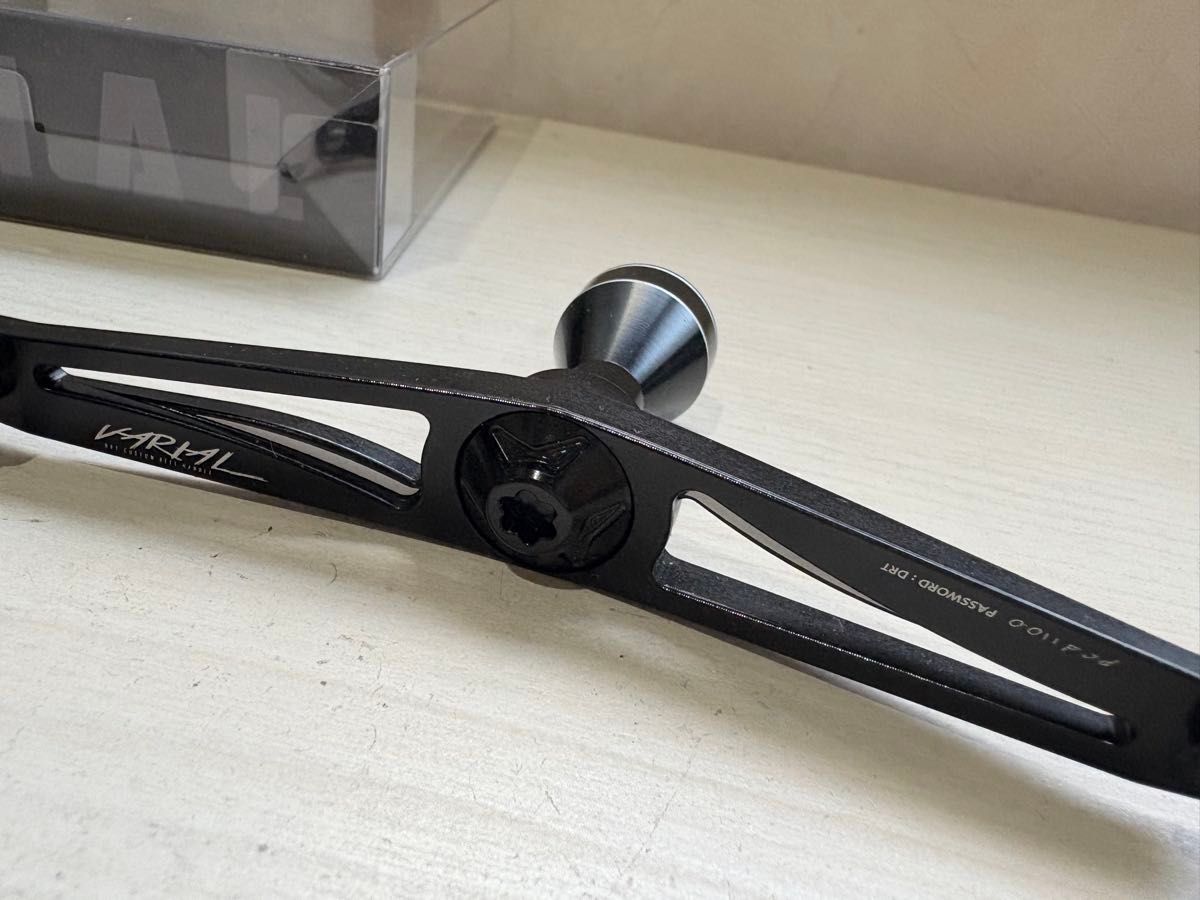 バリアル ダブル ハンドル スピン110mm DRT ブラック シマノS2 バリアル ダブル ハンドル スピン110mm DRT ブラック シマノS2