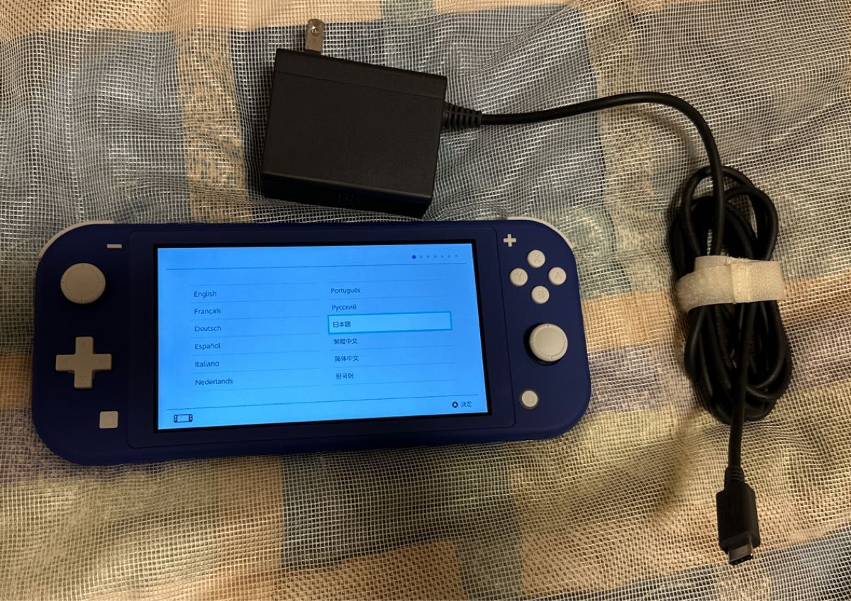 Nintendo Switch Lite HDH-001 ブルー 本体・ACアダプタのみ Nintendo Switch Lite HDH-001 ブルー 本体・ACアダプタのみ