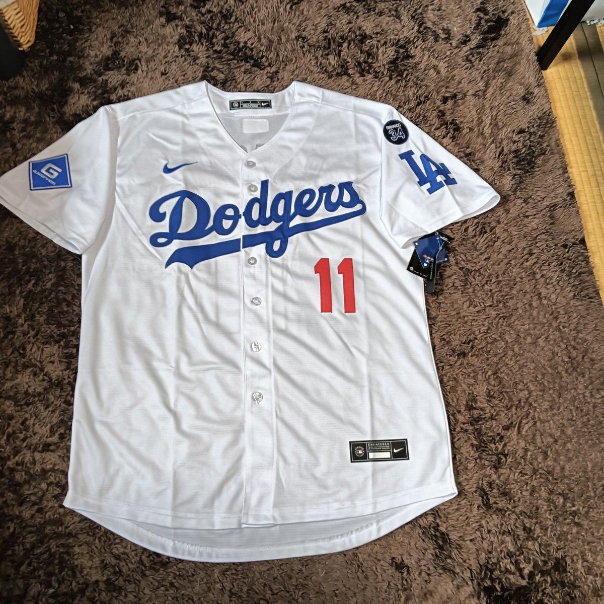 MLB ドジャース 佐々木朗希投手 2025年ver ホーム用 MLB ドジャース 佐々木朗希投手 2025年ver ホーム用