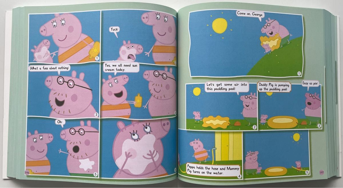 Peppa Pig ペッパピッグ漫画版シリーズ1 絵本2冊全冊音源付動画 Peppa Pig ペッパピッグ漫画版シリーズ1 絵本2冊全冊音源付動画