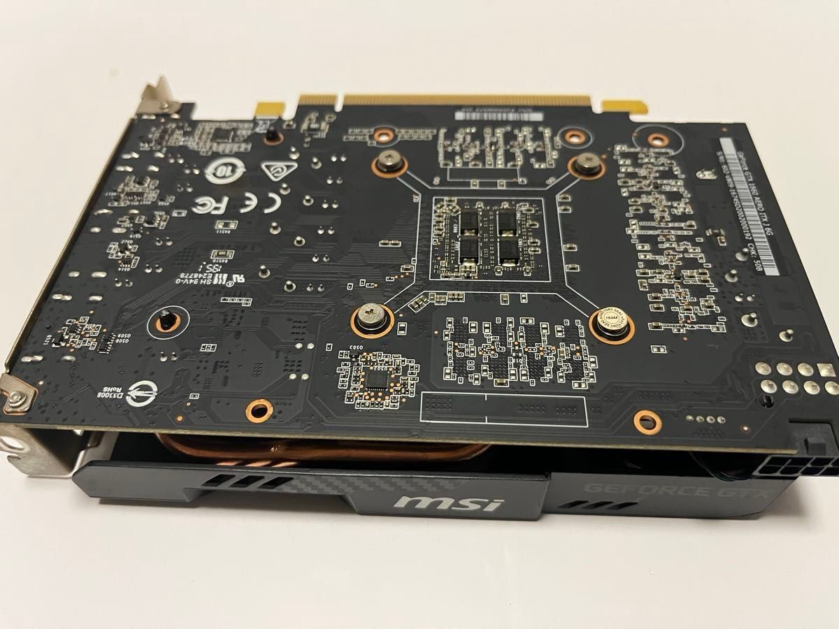 MSI GeForce GTX1660 AERO ITX 動作品|Yahoo!フリマ(旧PayPay MSI GeForce GTX1660 AERO ITX 動作品|Yahoo!フリマ(旧PayPay