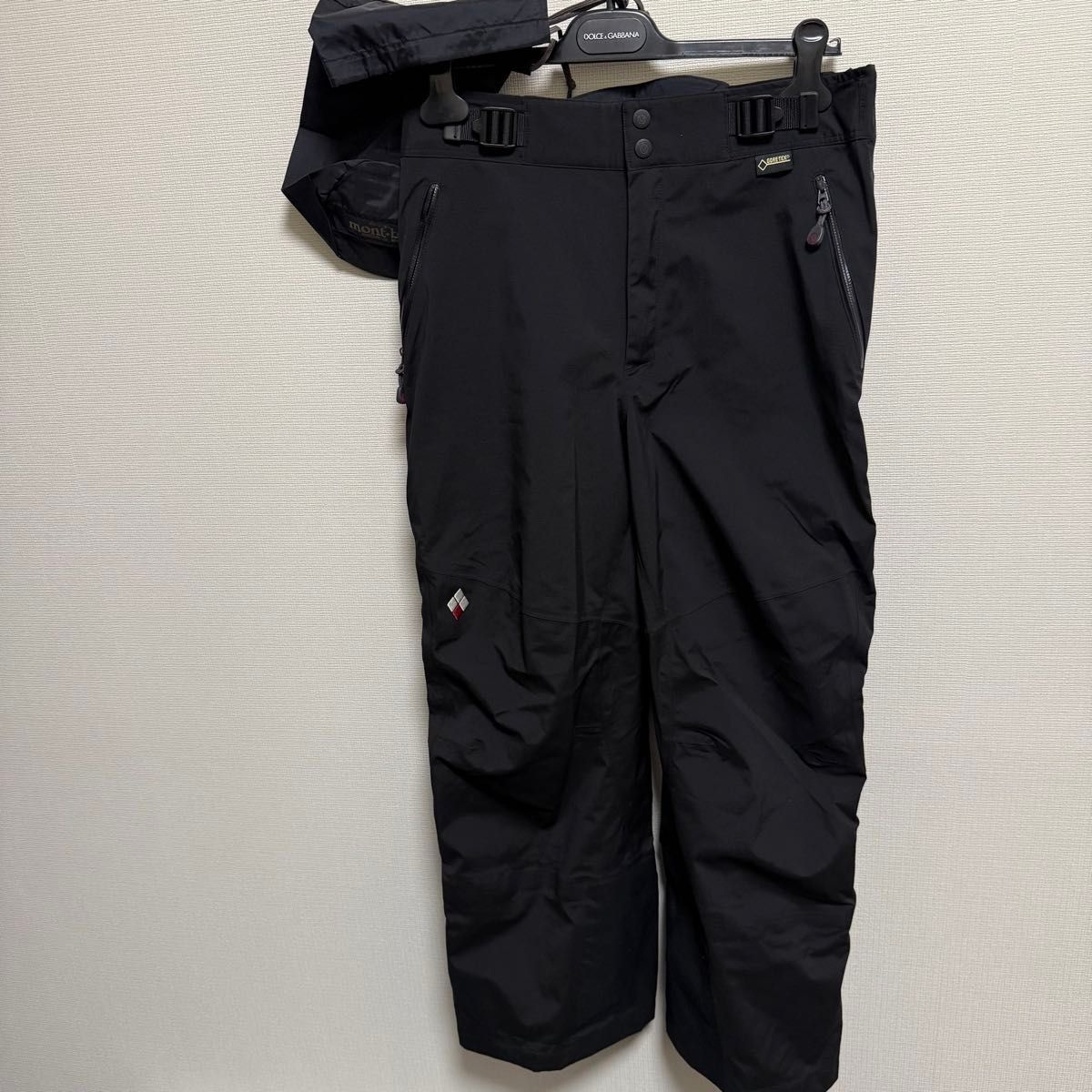 モンベルmont-bell アルパインパンツ 1102416 黒 XL-Sサイズ