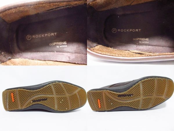 ヤフオク 中古 Rockport Adidas 26cm レザー ロックポート ヤフオク 中古 Rockport Adidas 26cm レザー ロックポート