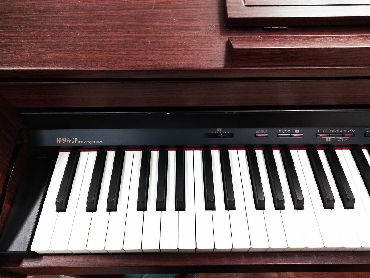 □動作品 Roland ローランド HP505-GP DIGITAL PIANO デジタル □動作品 Roland ローランド HP505-GP DIGITAL PIANO デジタル