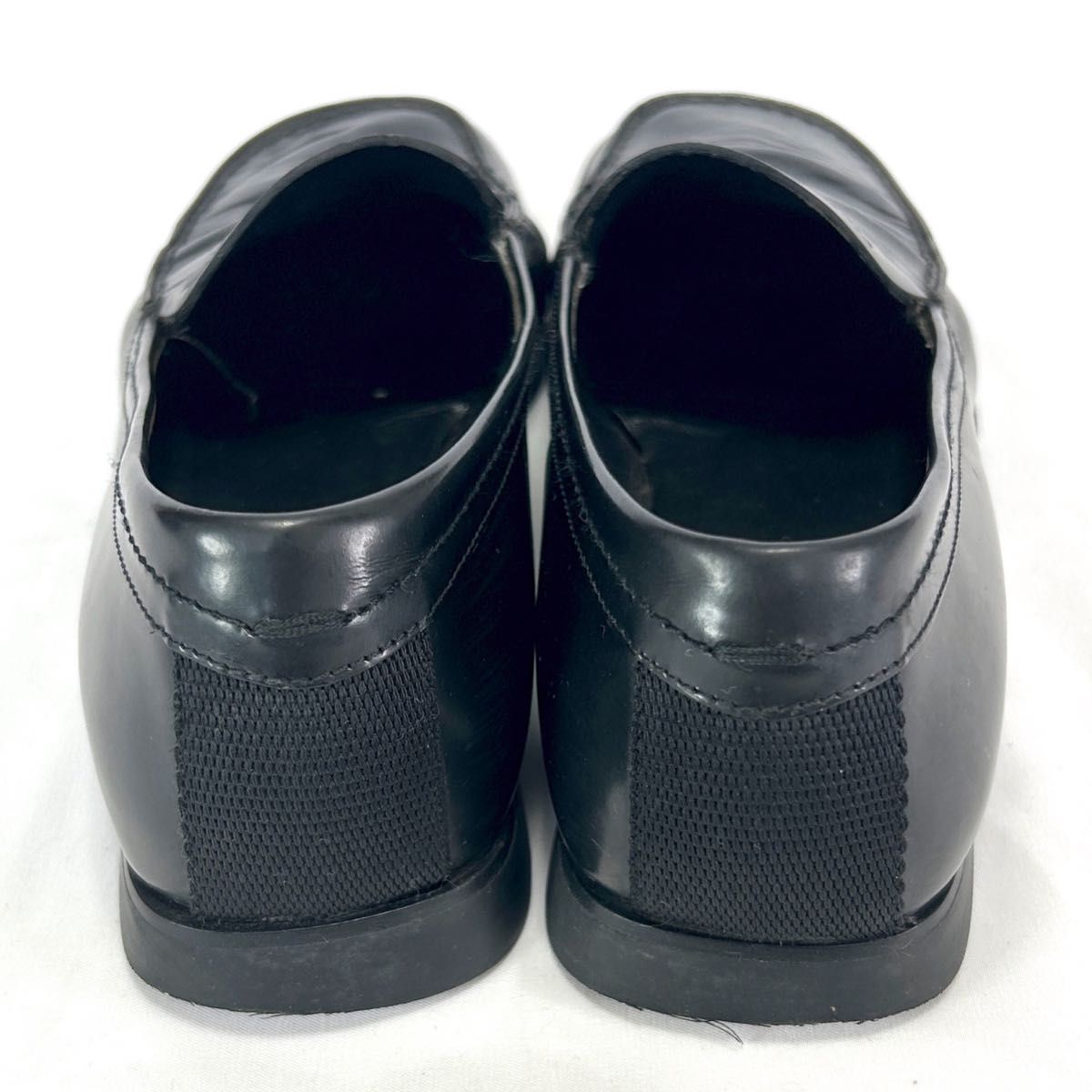 プラダ PRADA スクエアトゥ ローファー レザー ブラック NERO 黒 プラダ PRADA スクエアトゥ ローファー レザー ブラック NERO 黒