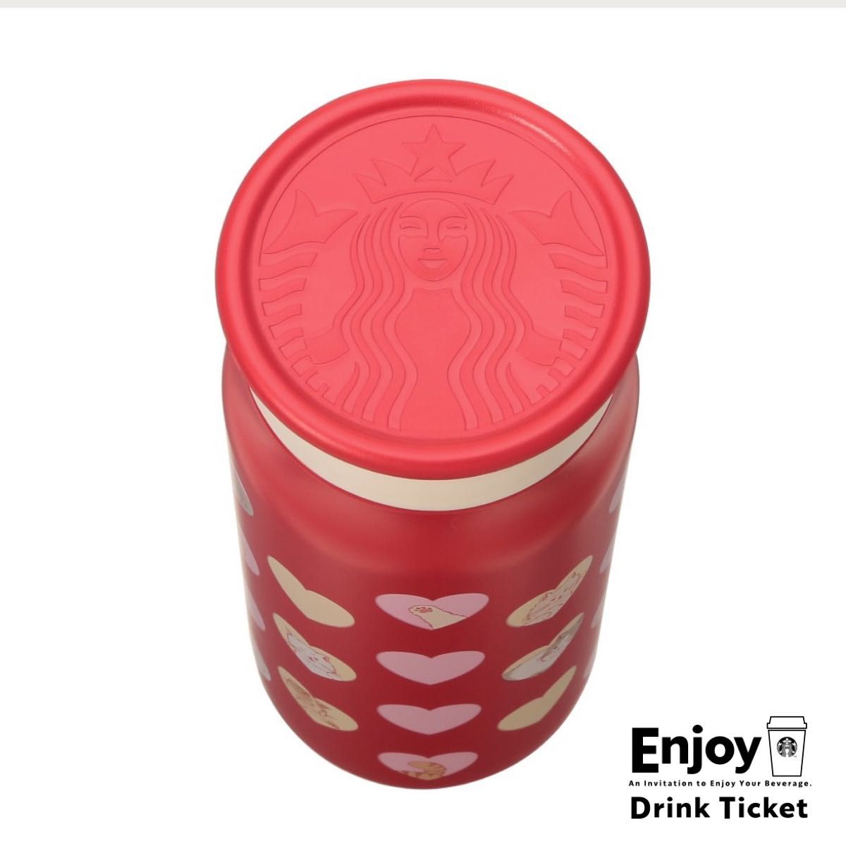 スターバックス バレンタイン2025ステンレスボトル355ml ハート スターバックス バレンタイン2025ステンレスボトル355ml ハート