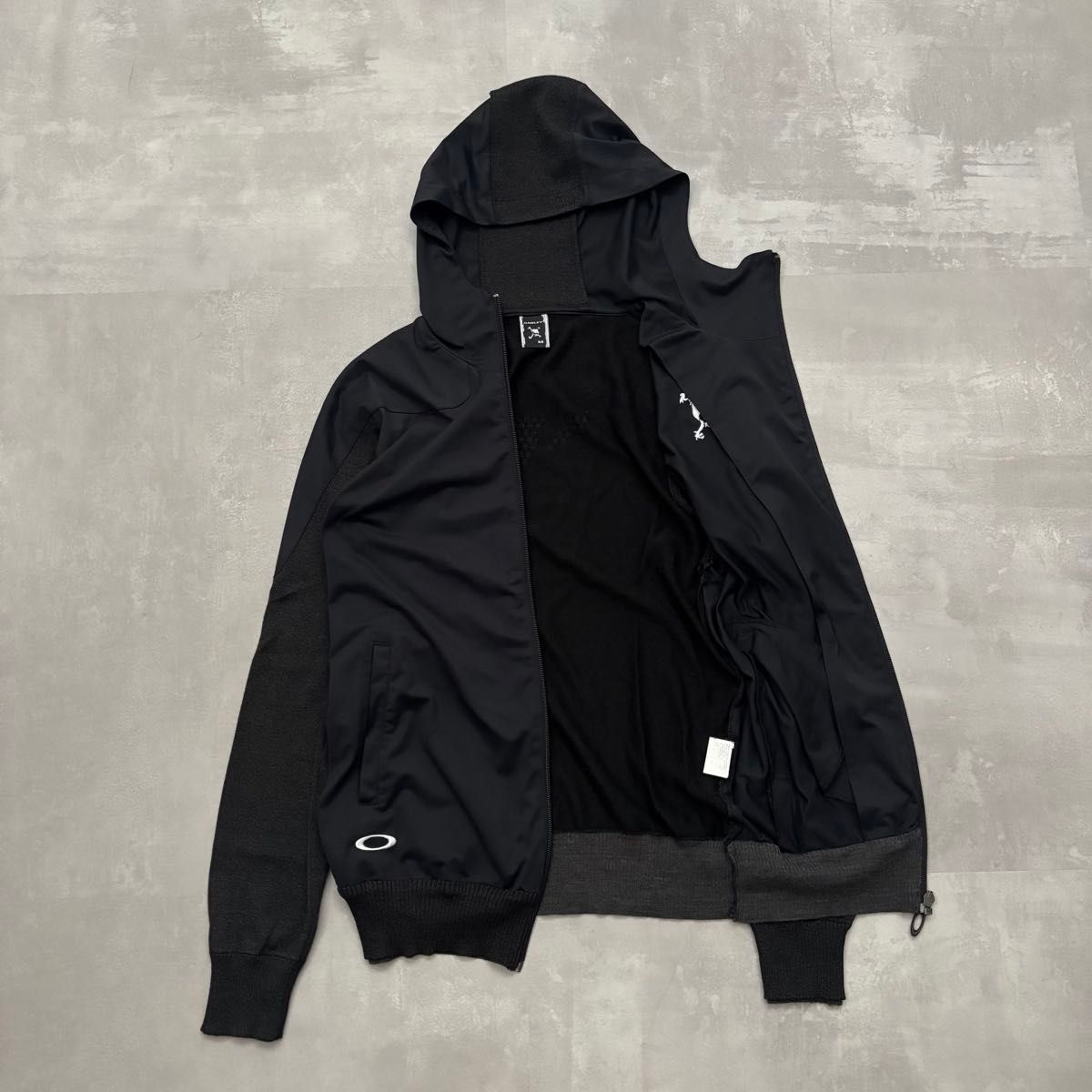 archive y2k 00s oakley gimmick parka オークリー ニット 切替 archive y2k 00s oakley gimmick parka オークリー ニット 切替