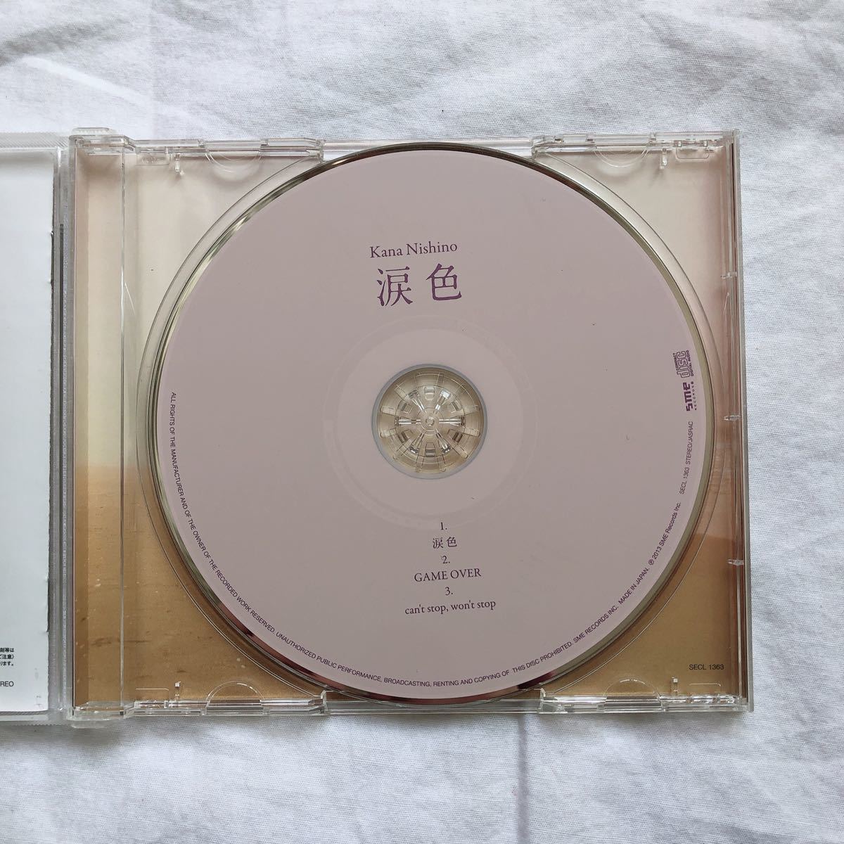 Paypayフリマ Cd 西野 カナ 涙色 Paypayフリマ Cd 西野 カナ 涙色