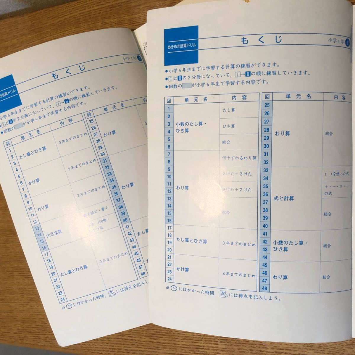 Paypayフリマ 小学生 小学4年生 算数 計算ドリル 家庭学習 2冊セット 問題集