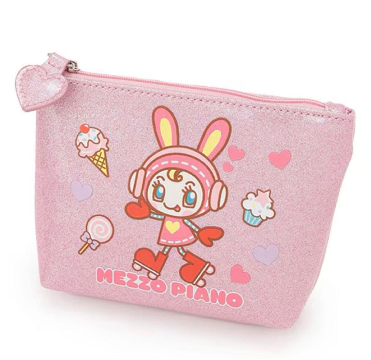 メゾピアノ ベリエちゃん キラキラ ポーチ 新品 ナルミヤ メゾピアノ ベリエちゃん キラキラ ポーチ 新品 ナルミヤ