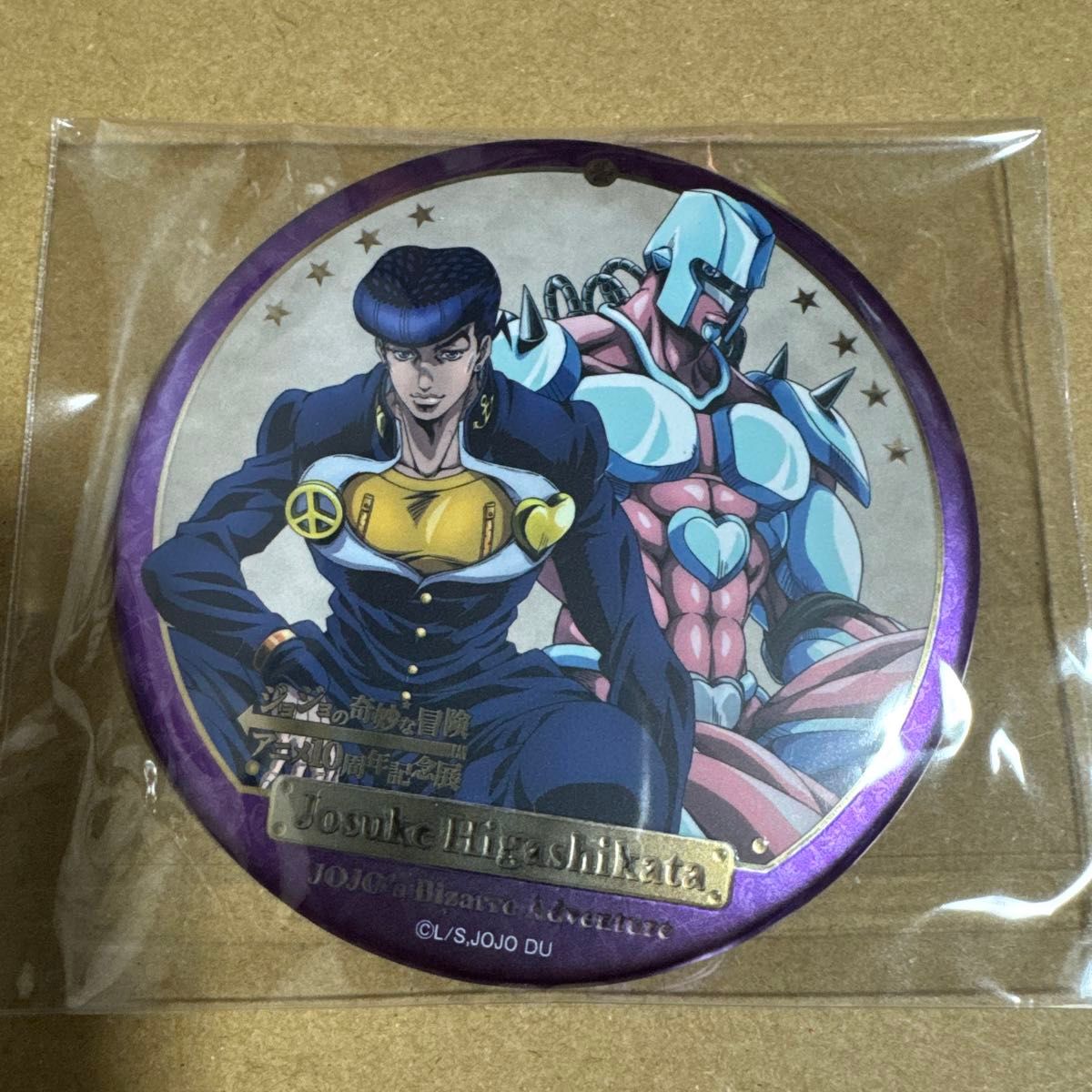 ジョジョの奇妙な冒険 アニメ10周年記念展 描きおろし 缶バッジ ジョジョの奇妙な冒険 アニメ10周年記念展 描きおろし 缶バッジ