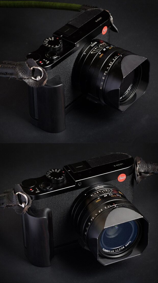  新品 LEICA ライカ Q2用 ハンドグリップ（黒檀/エボニー) _画像7