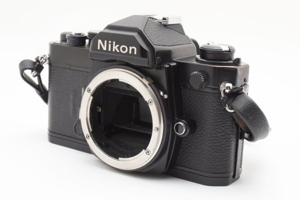 * прекрасный товар рабочее состояние подтверждено * NIKON Nikon FM черный пленочный фотоаппарат malt новый товар заменен влагостойкий шкаф управление #M196