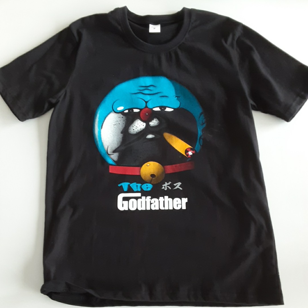 Paypayフリマ パロディtシャツ 台湾製 ドラえもん lsize Paypayフリマ パロディtシャツ 台湾製 ドラえもん lsize