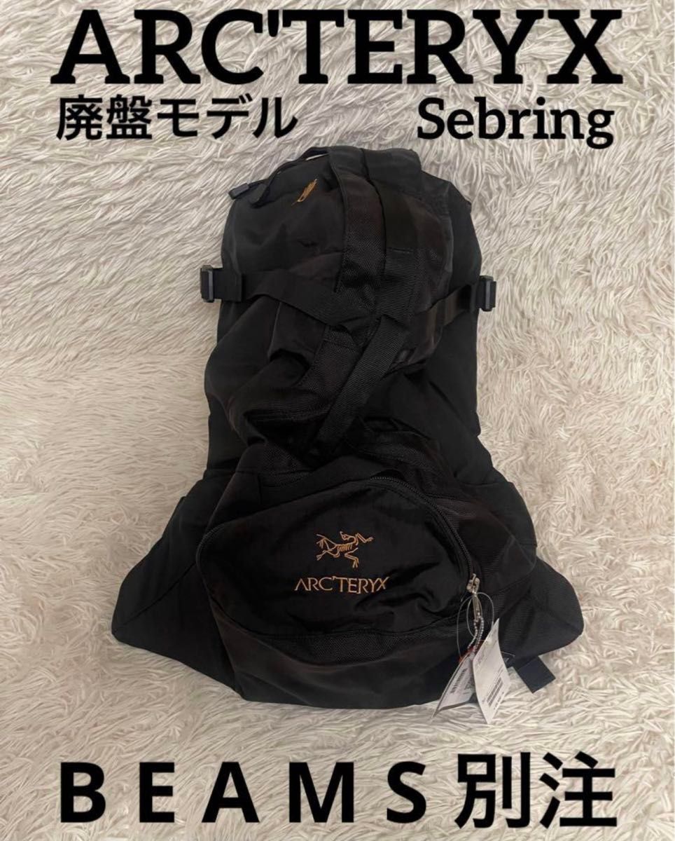 アークテリクス Sebring セブリン ビームス 別注 バックパック アークテリクス Sebring セブリン ビームス 別注 バックパック