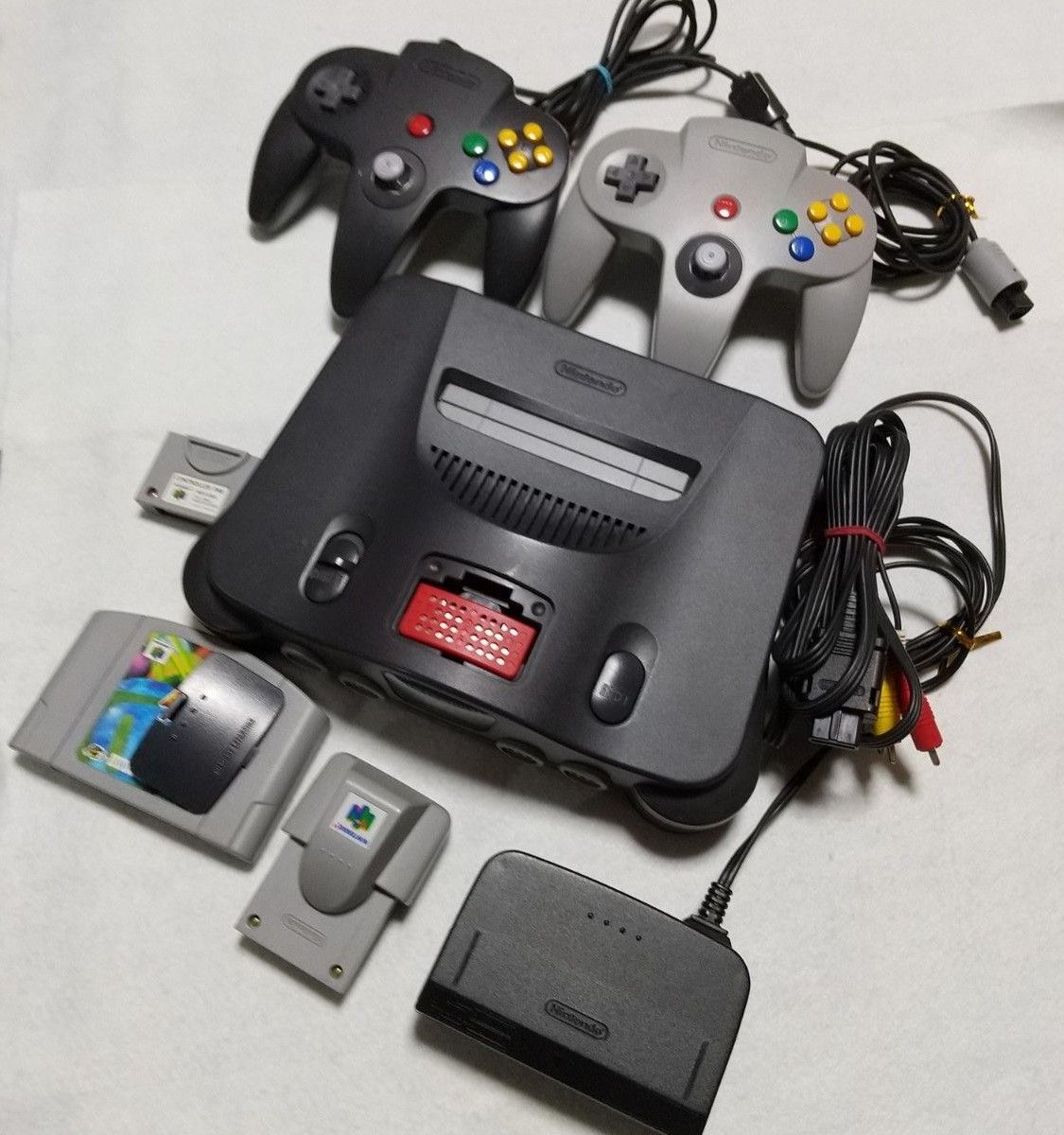 ニンテンドー64 本体 拡張バック コントローラー 2個 セット ニンテンドー64 本体 拡張バック コントローラー 2個 セット