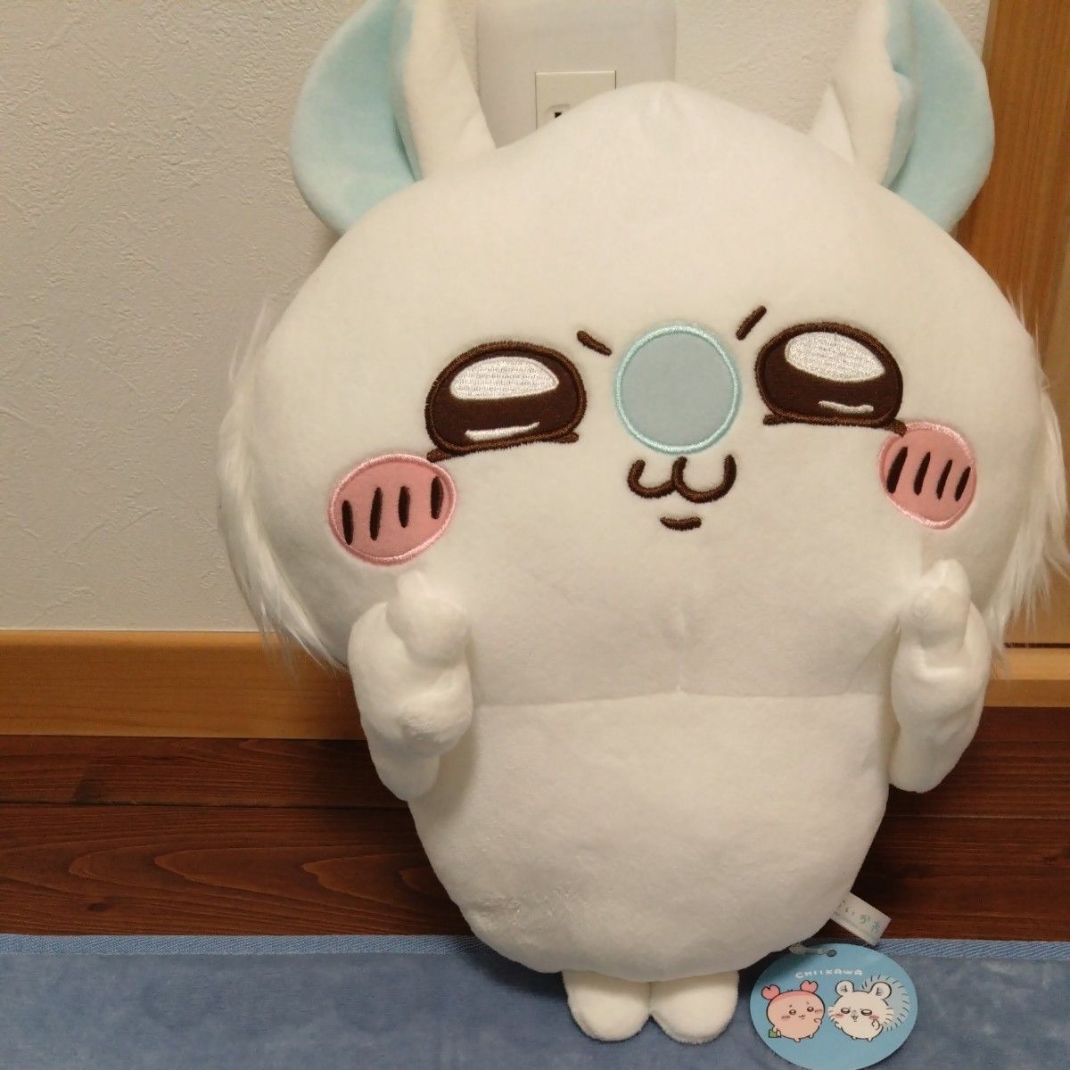 ちいかわ プライズ 古本屋 モモンガ BIGぬいぐるみ タグつき ちいかわ プライズ 古本屋 モモンガ BIGぬいぐるみ タグつき