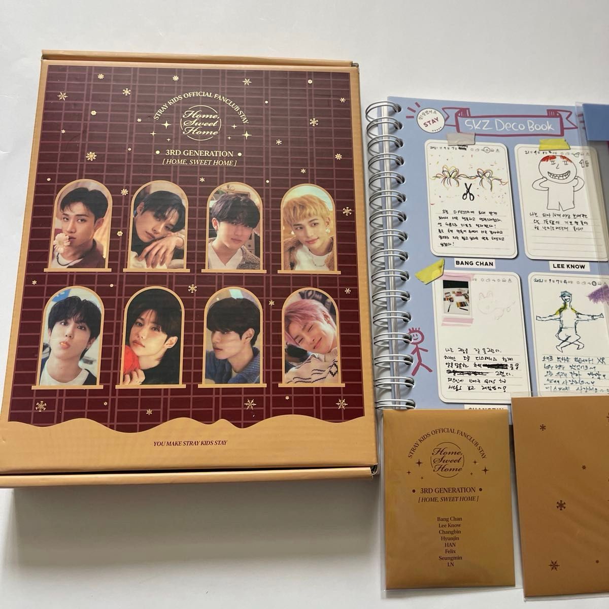 STRAY KIDS スキズ デコブック 証明写真 ポストカード等 付属品 STRAY KIDS スキズ デコブック 証明写真 ポストカード等 付属品