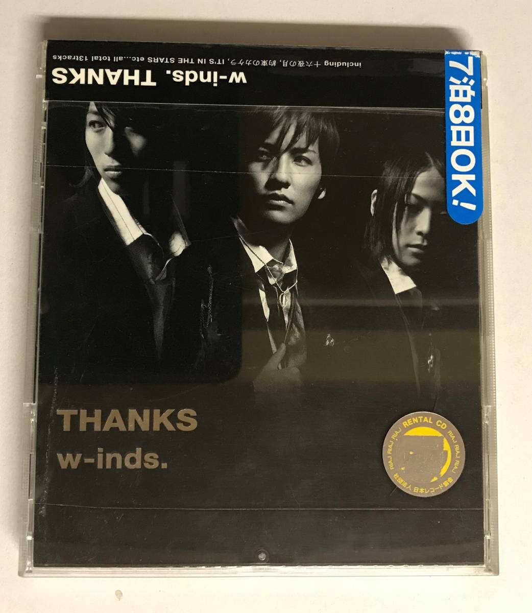 【CD】THANKS w-inds.【レンタル落ち】@CD-02_画像1