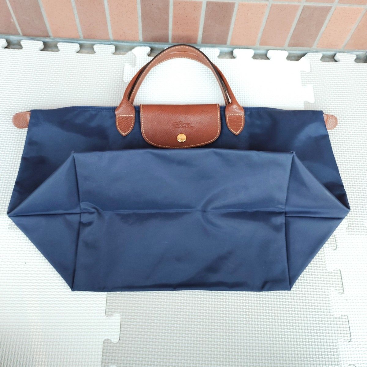 LONGCHAMP ロンシャン ル プリアージュ ナイロン バッグ 紺 鞄 LONGCHAMP ロンシャン ル プリアージュ ナイロン バッグ 紺 鞄