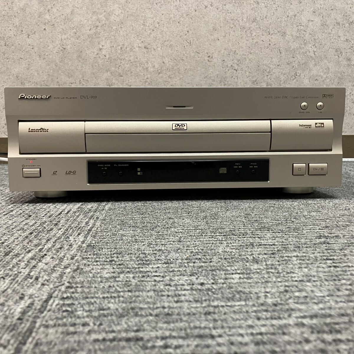 〇O624-P3-772 Pioneer パイオニア DVD/LDプレーヤー DVL-919 〇O624-P3-772 Pioneer パイオニア DVD/LDプレーヤー DVL-919