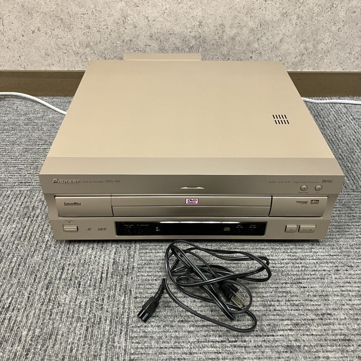 〇O624-P3-772 Pioneer パイオニア DVD/LDプレーヤー DVL-919 〇O624-P3-772 Pioneer パイオニア DVD/LDプレーヤー DVL-919