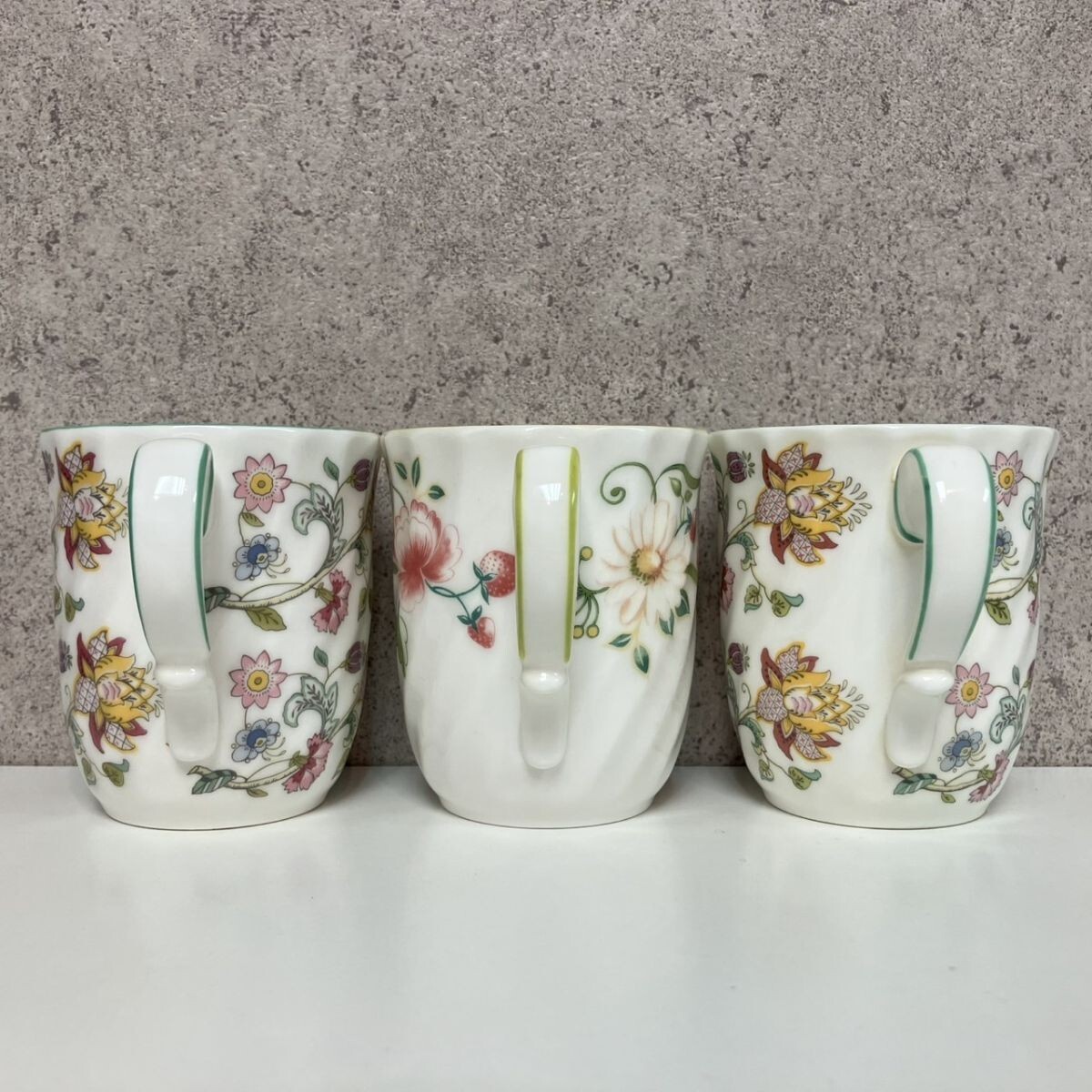 〇O007-P3-761 MINTON ミントン マグカップ 3客セット 〇O007-P3-761 MINTON ミントン マグカップ 3客セット
