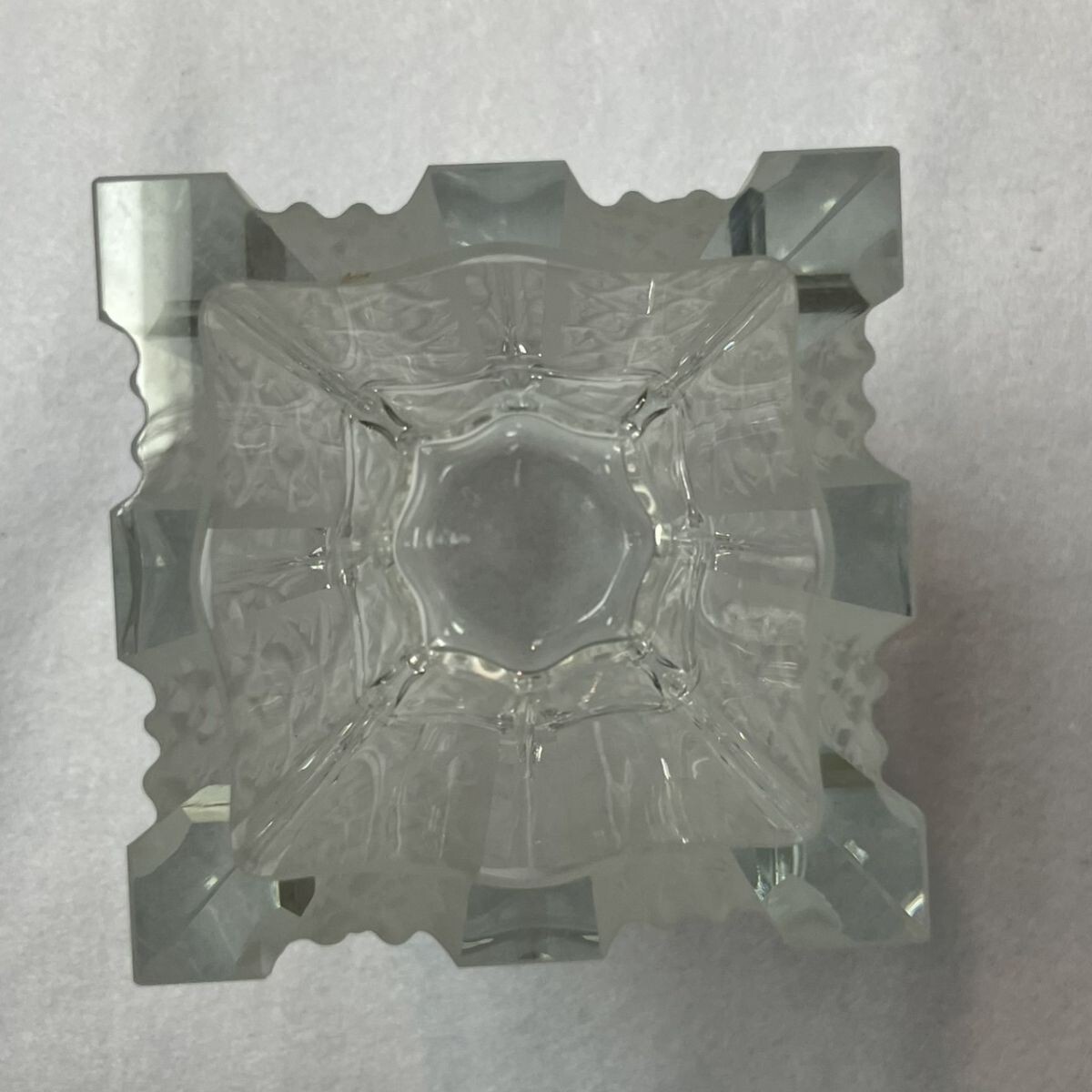 〇Q011-P4-684 HOYA CRYSTAL ホヤ クリスタル フラワーベース 〇Q011-P4-684 HOYA CRYSTAL ホヤ クリスタル フラワーベース