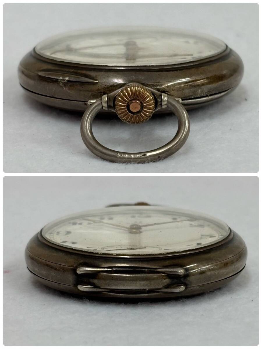 F426-O61-985◎ OMEGA オメガ 懐中時計 0.800 銀製 総重量79g 手 F426-O61-985◎ OMEGA オメガ 懐中時計 0.800 銀製 総重量79g 手