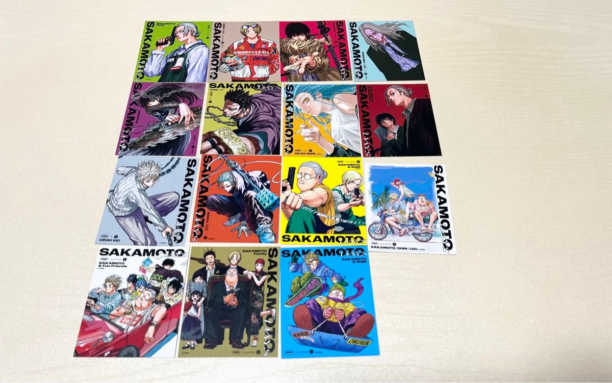 SAKAMOTO DAYS デザインカードコンプリートセット|Yahoo!フリマ SAKAMOTO DAYS デザインカードコンプリートセット|Yahoo!フリマ