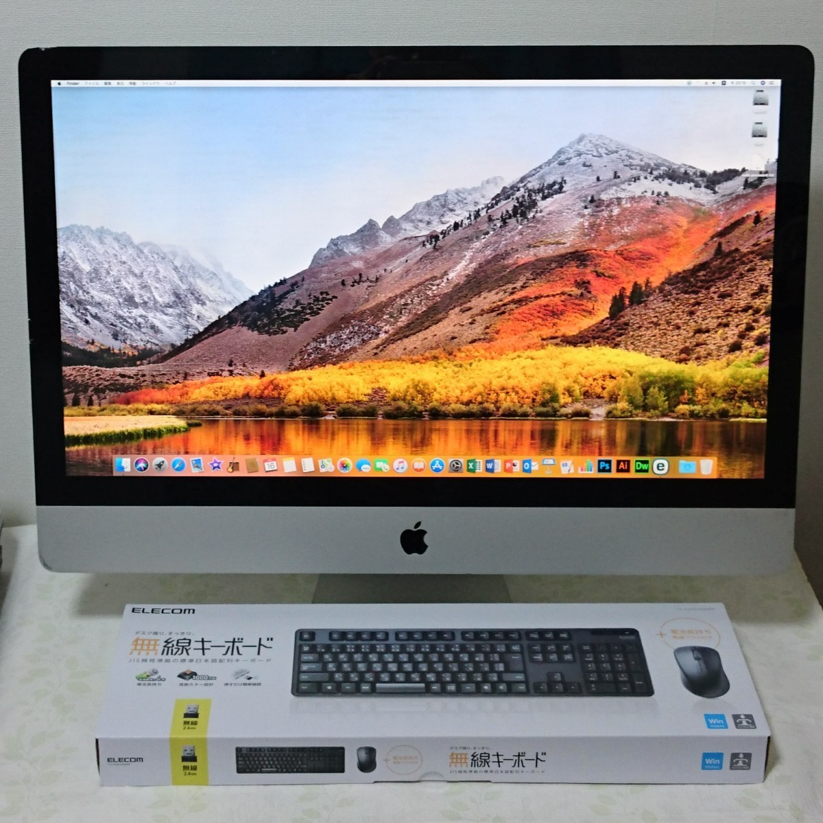 中古 i7 パソコン 一体型 アップル APPLE imac 27型 動作品